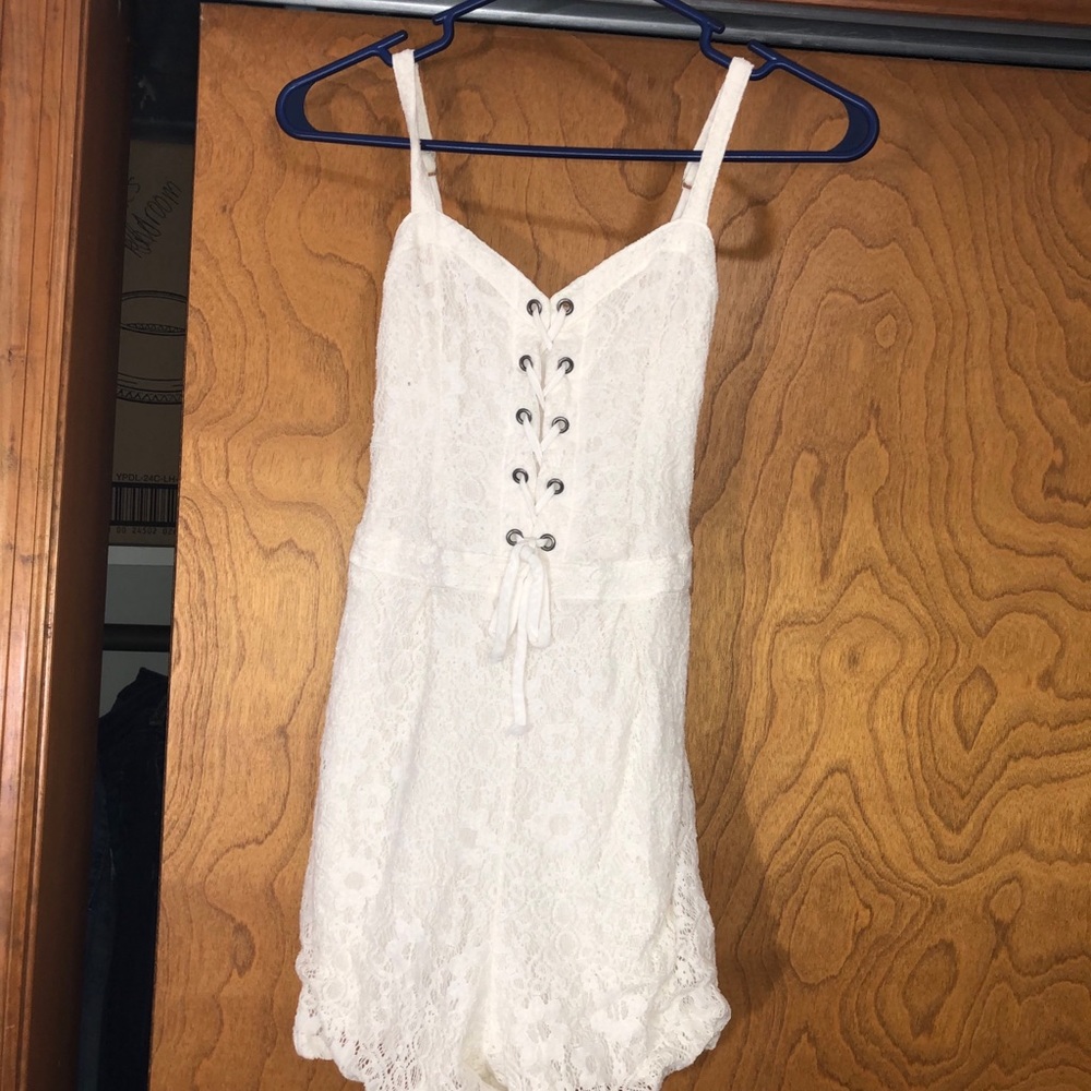 white romper